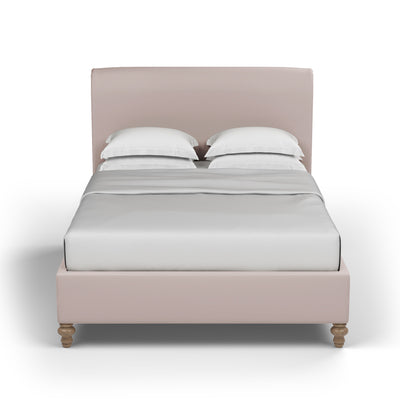 Liberty Panel Bed - Blush Plush Velvet