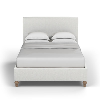 Liberty Panel Bed - Blanc Box Weave Linen