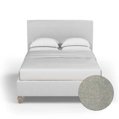 Liberty Panel Bed - Haze Basketweave