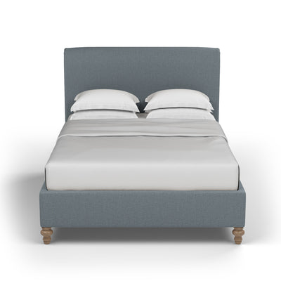 Liberty Panel Bed - Haze Box Weave Linen