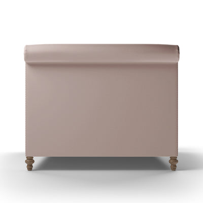 Liberty Panel Bed - Blush Plush Velvet