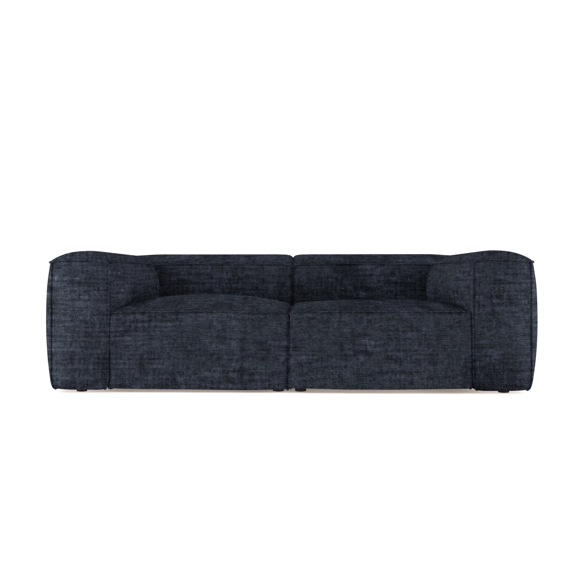 Varick Daybed - Blue Print Crushed Velvet