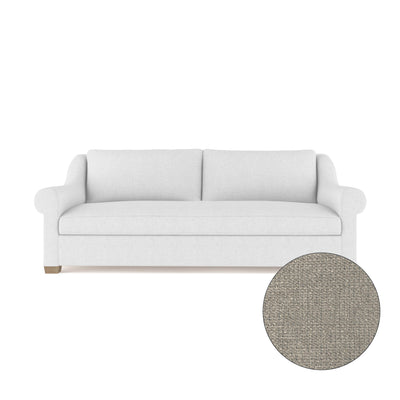 Thompson Sofa - Silver Streak Basketweave