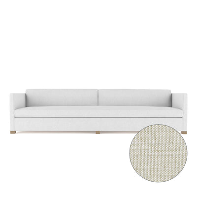 Madison Sofa - Alabaster Pebble Weave Linen