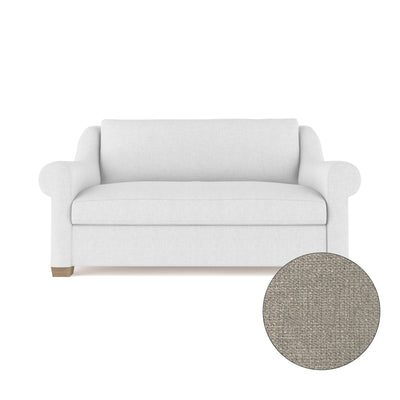 Thompson Sofa - Silver Streak Basketweave