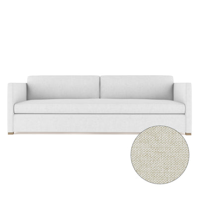 Madison Sofa - Alabaster Pebble Weave Linen