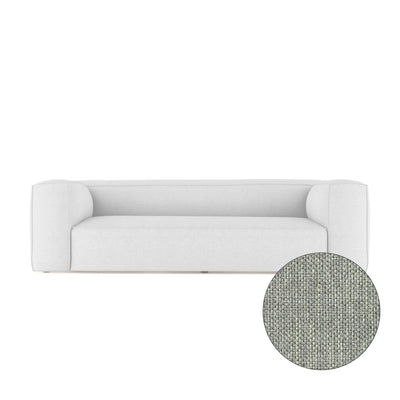 Varick Sofa - Haze Pebble Weave Linen