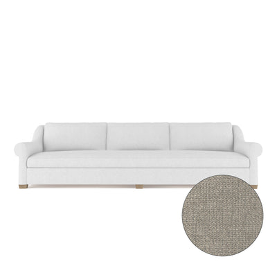 Thompson Sofa - Silver Streak Basketweave