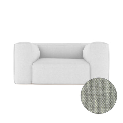 Varick Sofa - Haze Pebble Weave Linen