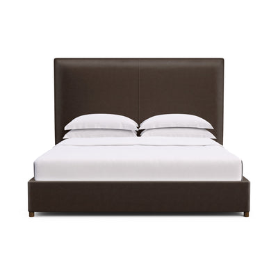 Mansfield Panel Bed - Chocolate Vintage Leather