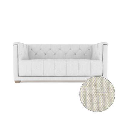 Hudson Sofa - Alabaster Pebble Weave Linen