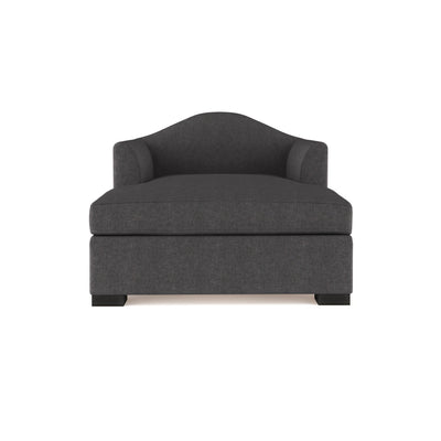 Horatio Chaise - Graphite Plush Velvet