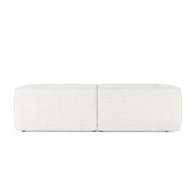 Varick Daybed - Alabaster Crushed Velvet