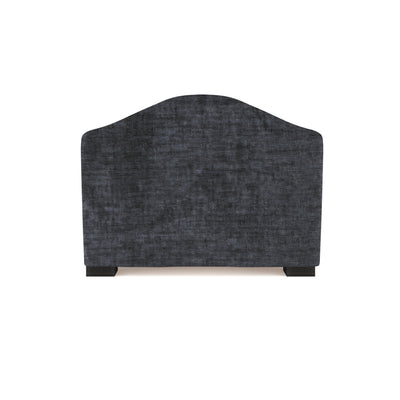 Horatio Chaise - Graphite Crushed Velvet