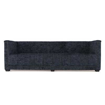 Hudson Sofa - Blue Print Crushed Velvet