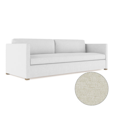 Madison Sofa - Alabaster Pebble Weave Linen