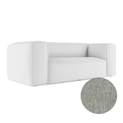 Varick Sofa - Haze Pebble Weave Linen