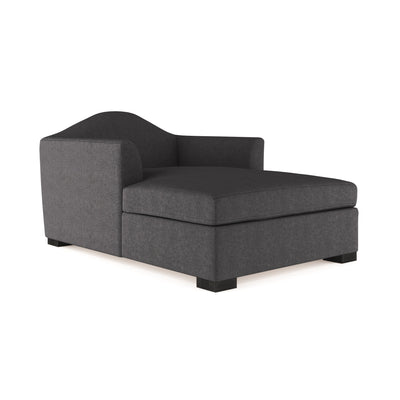 Horatio Chaise - Graphite Plush Velvet