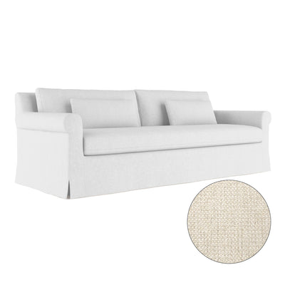 Ludlow Sofa - Alabaster Basketweave