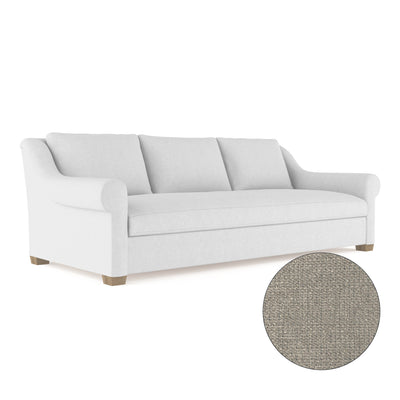 Thompson Sofa - Silver Streak Basketweave