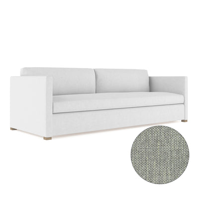 Madison Sofa - Haze Pebble Weave Linen