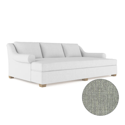 Thompson Daybed - Haze Pebble Weave Linen