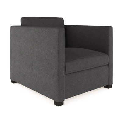 Madison Chair - Graphite Plush Velvet