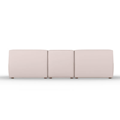 Varick Left-Chaise Sectional - Blush Plush Velvet