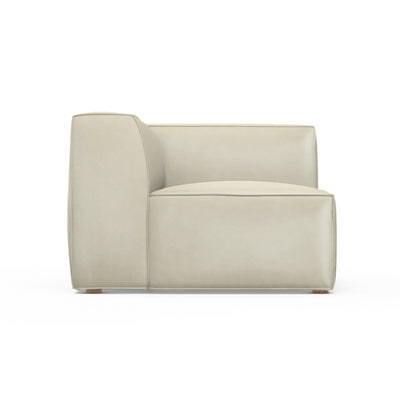 Varick Corner Chair - Alabaster Vintage Leather
