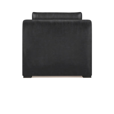 Crosby Chaise - Black Jack Vintage Leather