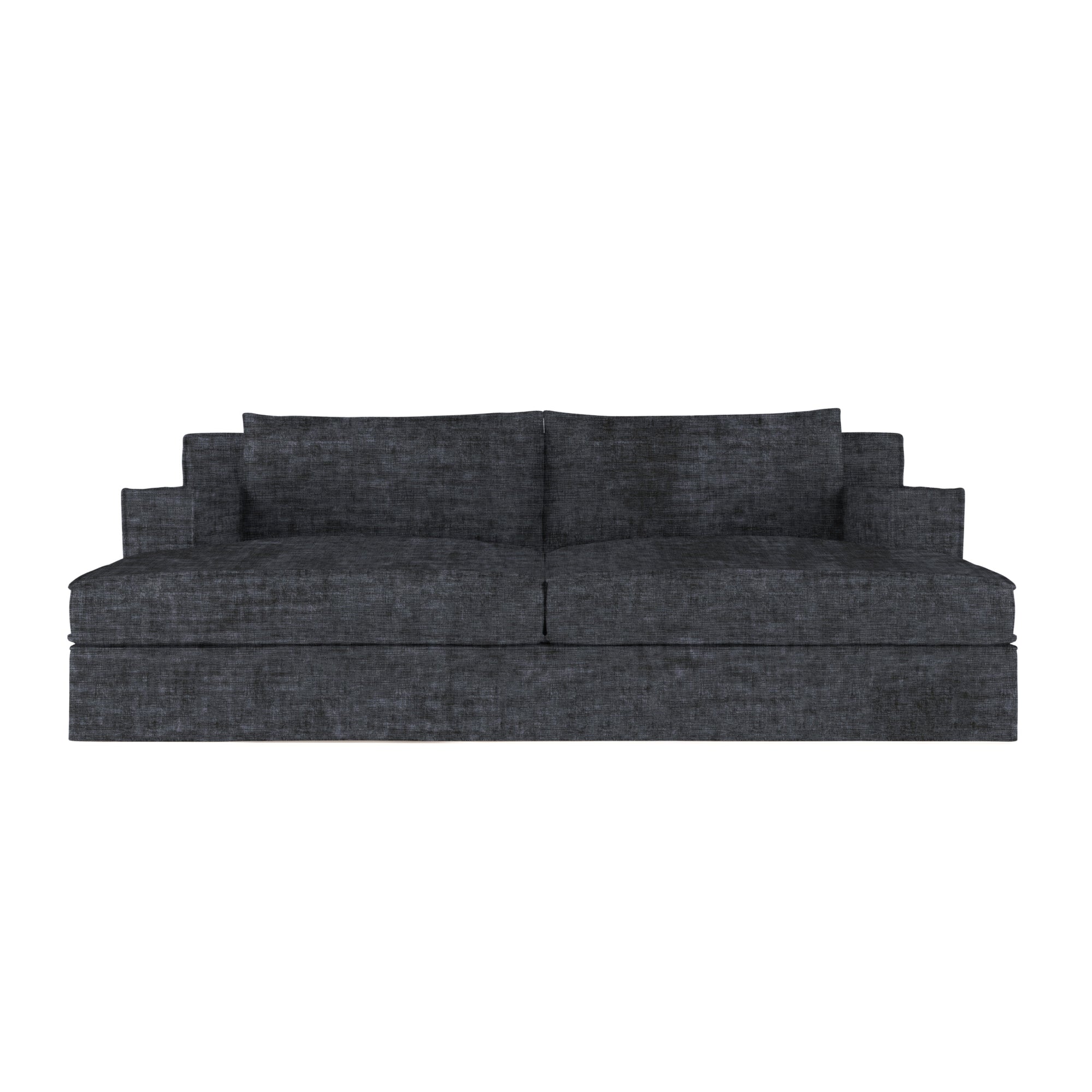 Mulberry Daybed - Graphite Crushed Velvet