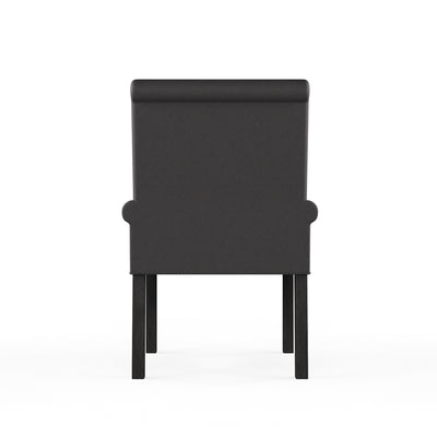 Abigail Dining Chair - Graphite Plush Velvet