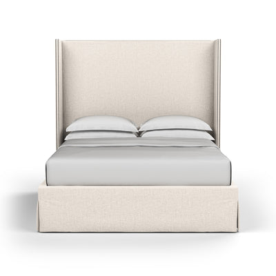 Kaiser Box Bed - Alabaster Plush Velvet