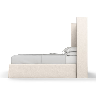 Kaiser Box Bed - Alabaster Plush Velvet