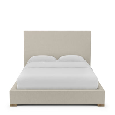 Sloan Panel Bed - Oyster Box Weave Linen