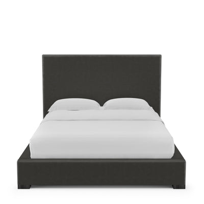 Sloan Panel Bed - Graphite Vintage Leather