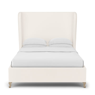 Humboldt Shelter Bed - Alabaster Plush Velvet