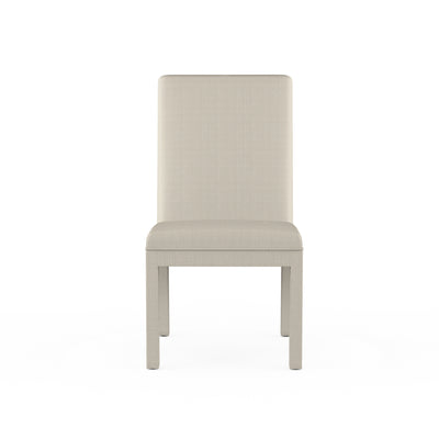 Aleksandar Dining Chair - Oyster Box Weave Linen